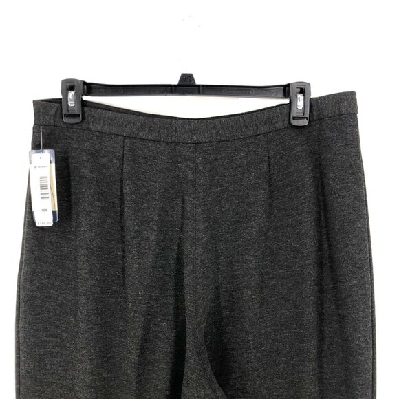 Pendleton Women's 18W Dress Pants Pants Ponte Knit Charcoal Gray Cropped - Picture 2 of 3